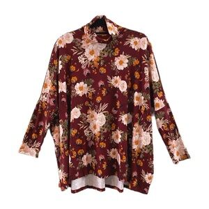 LuLaRoe Boxy Long Sleeve Turtle Neck